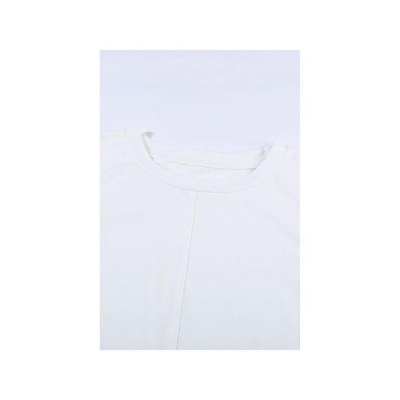 Azura Exchange  White Solid Color Crewneck Sleeveless Top - Picture 9 of 13